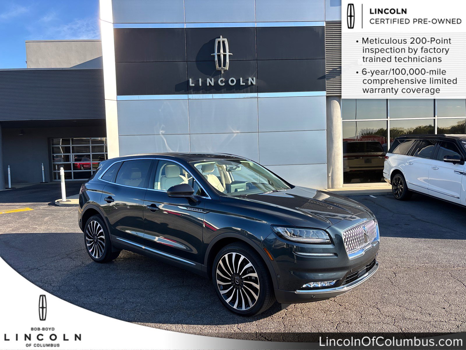 Certified 2022 Lincoln Nautilus Black Label