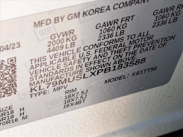 Used 2023 Chevrolet TrailBlazer RS w/ Convenience Package image 15