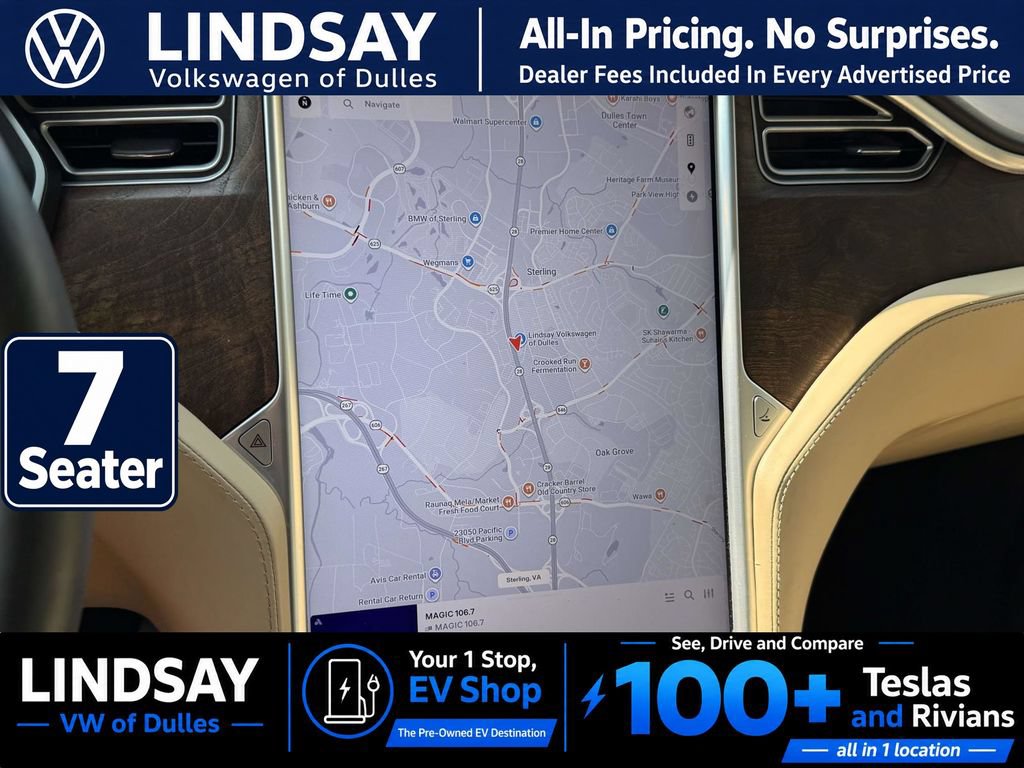 Used 2017 Tesla Model X 75D AWD/4WD image 23