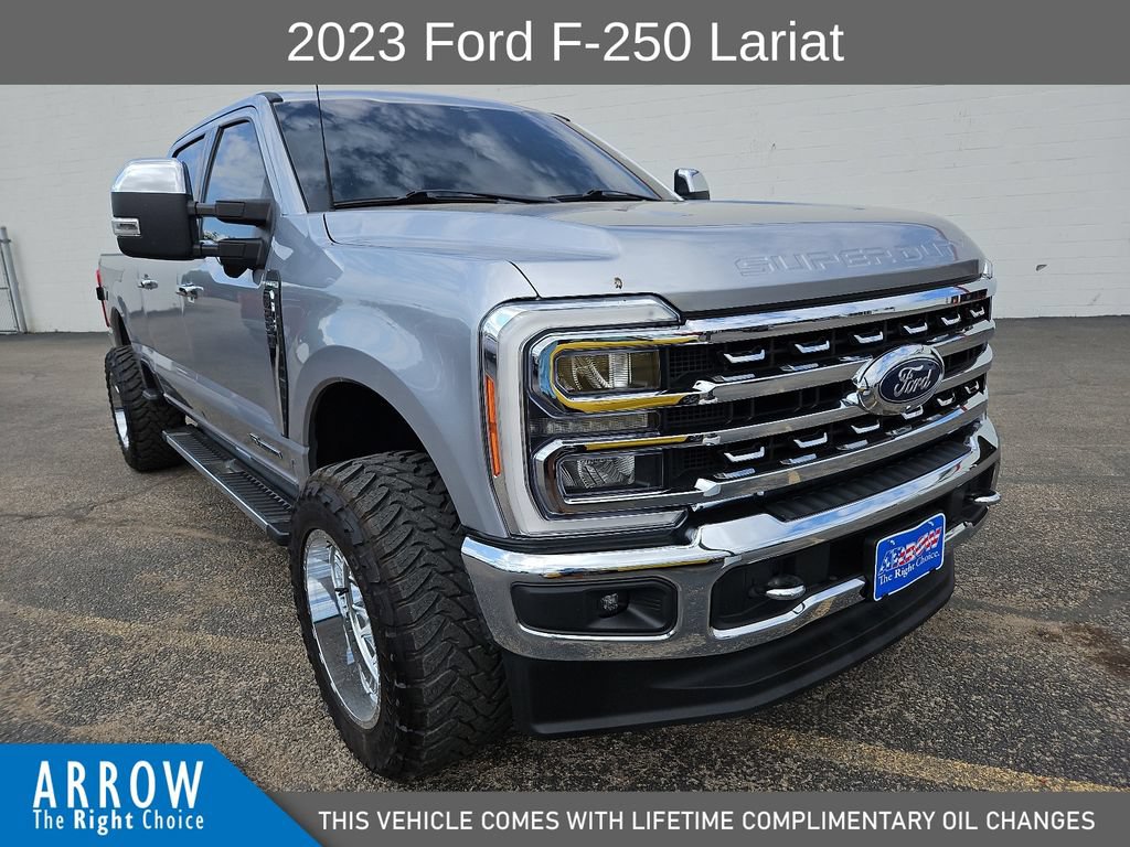 Used 2023 Ford F250 Lariat w/ Chrome Package AWD/4WD video 2