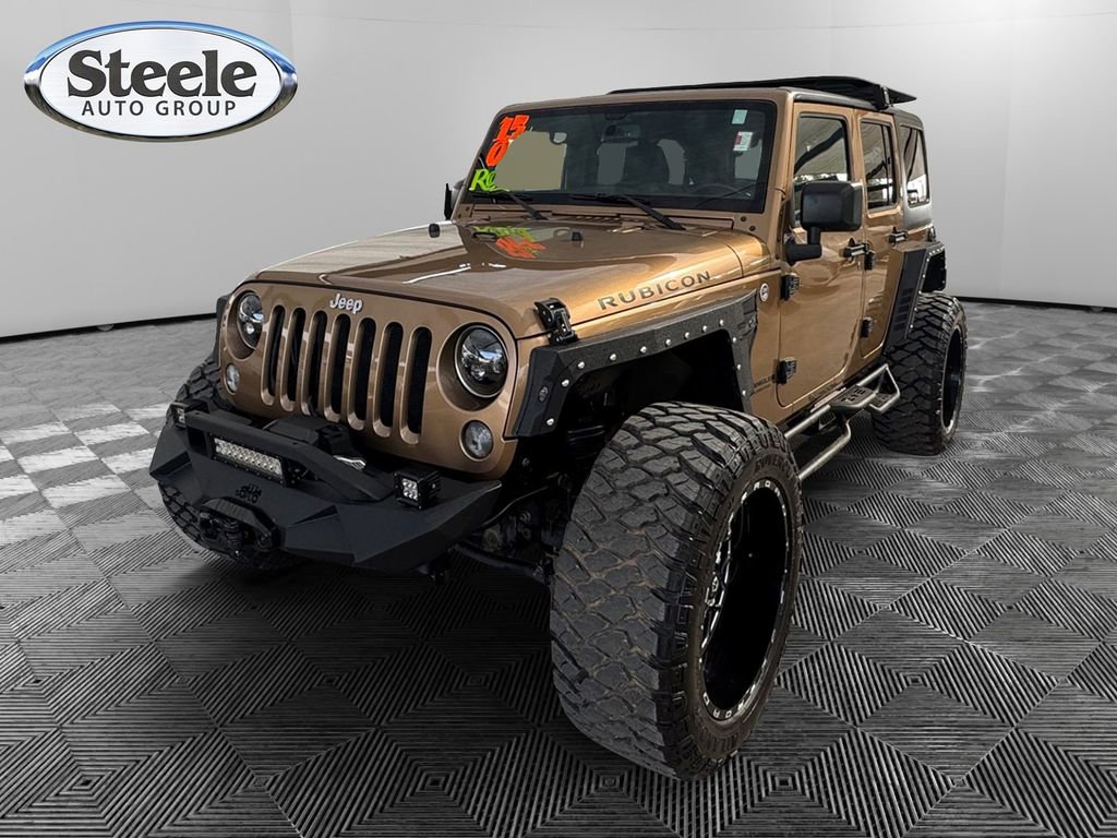 Used 2015 Jeep Wrangler Unlimited Rubicon w/ Connectivity Group image 1