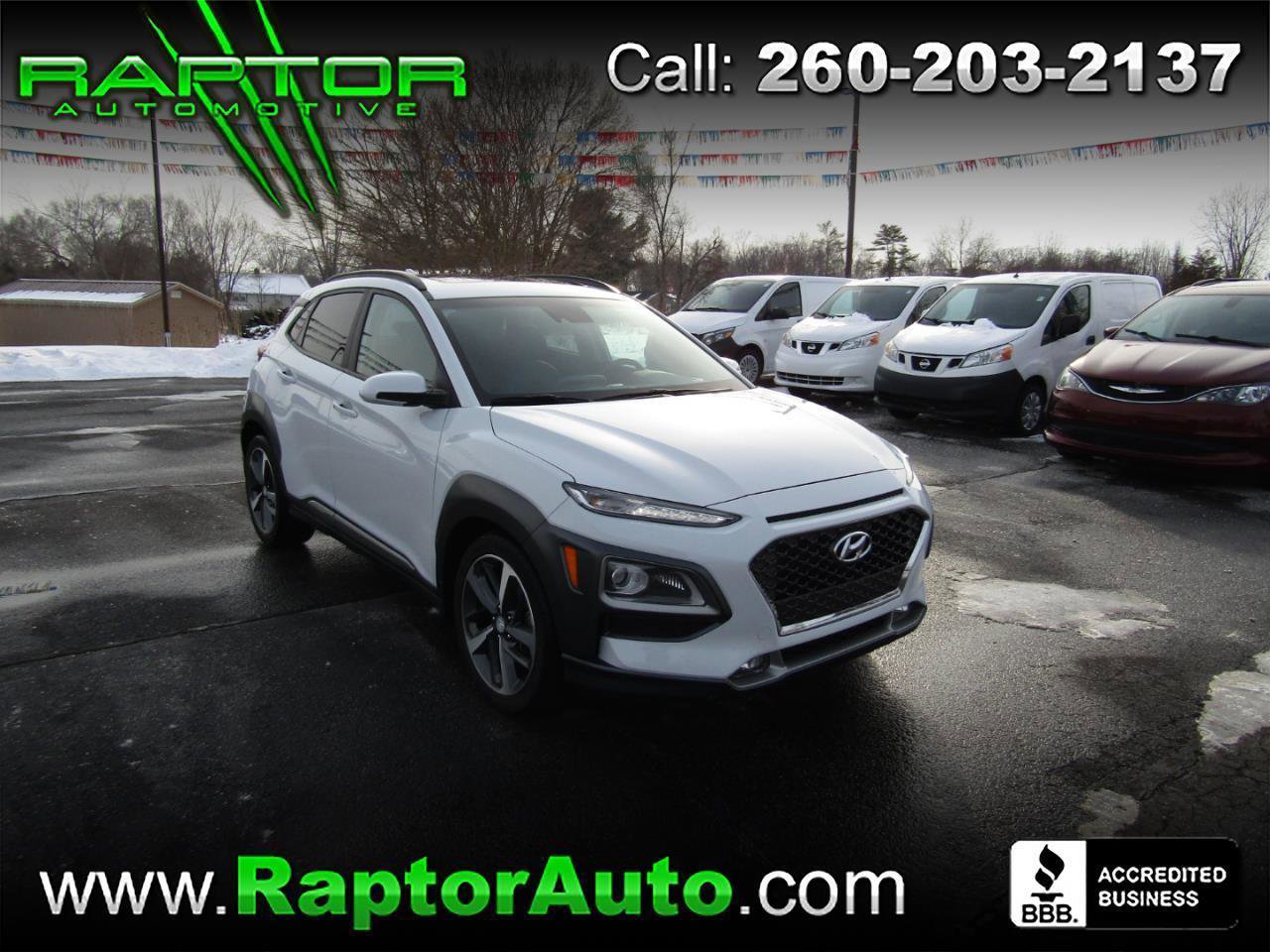 Used 2021 Hyundai Kona Limited w/ Cargo Package AWD/4WD image 1