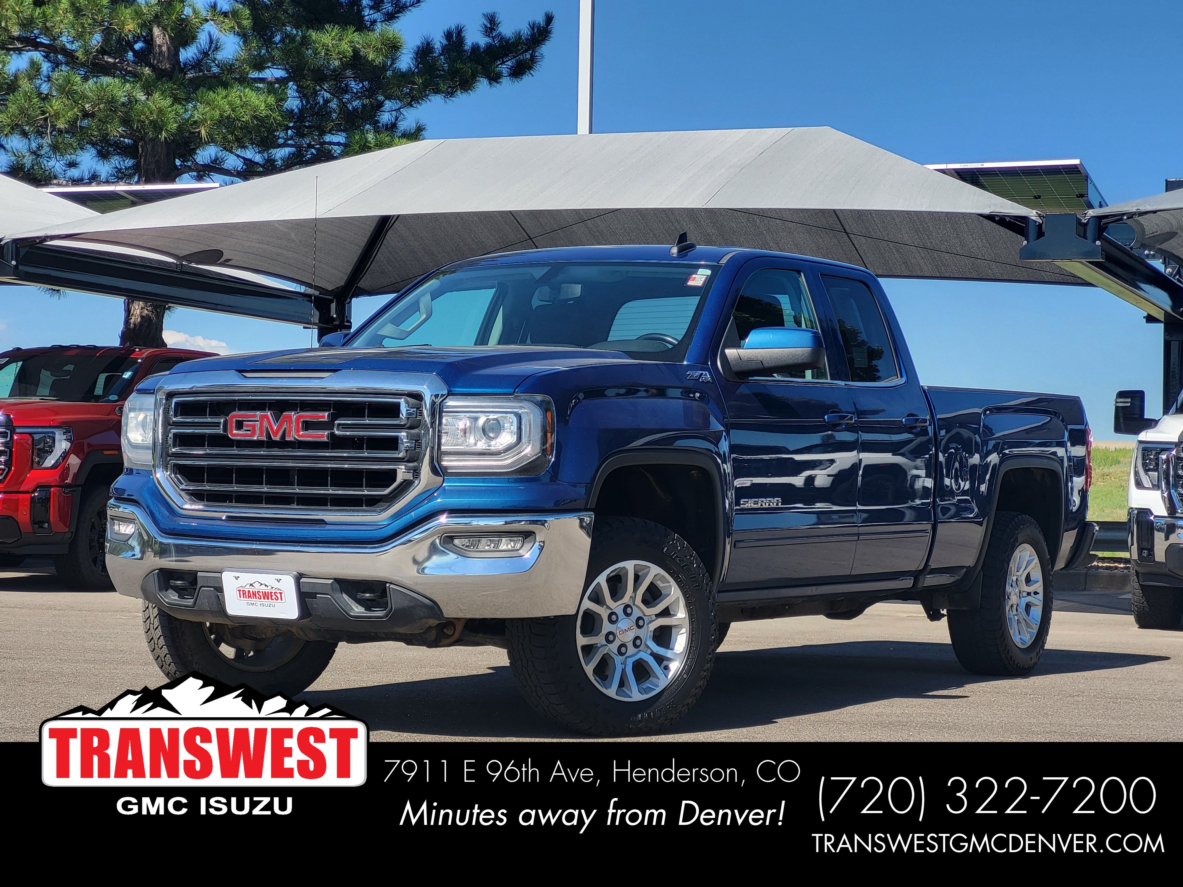 Certified 2018 GMC Sierra 1500 SLE w/ SLE Value Package AWD/4WD image 1
