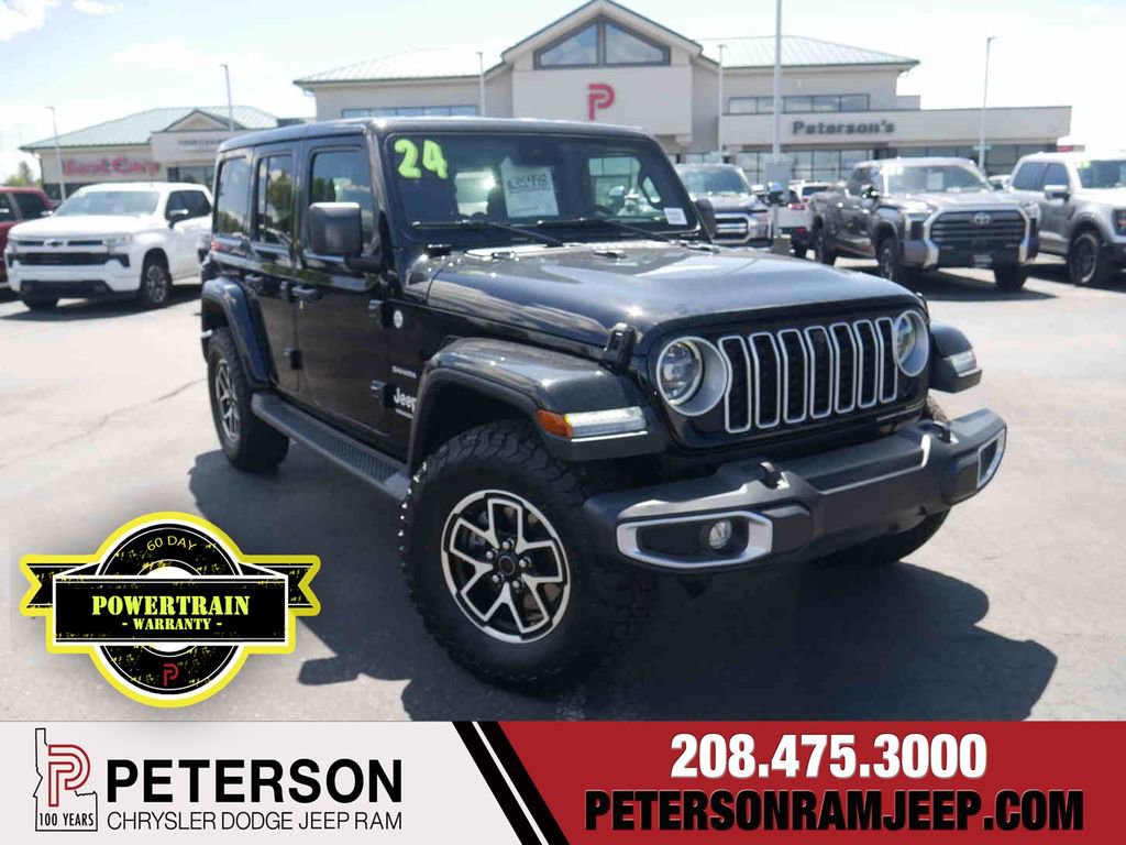 Used 2024 Jeep Wrangler Sahara w/ Technology Group