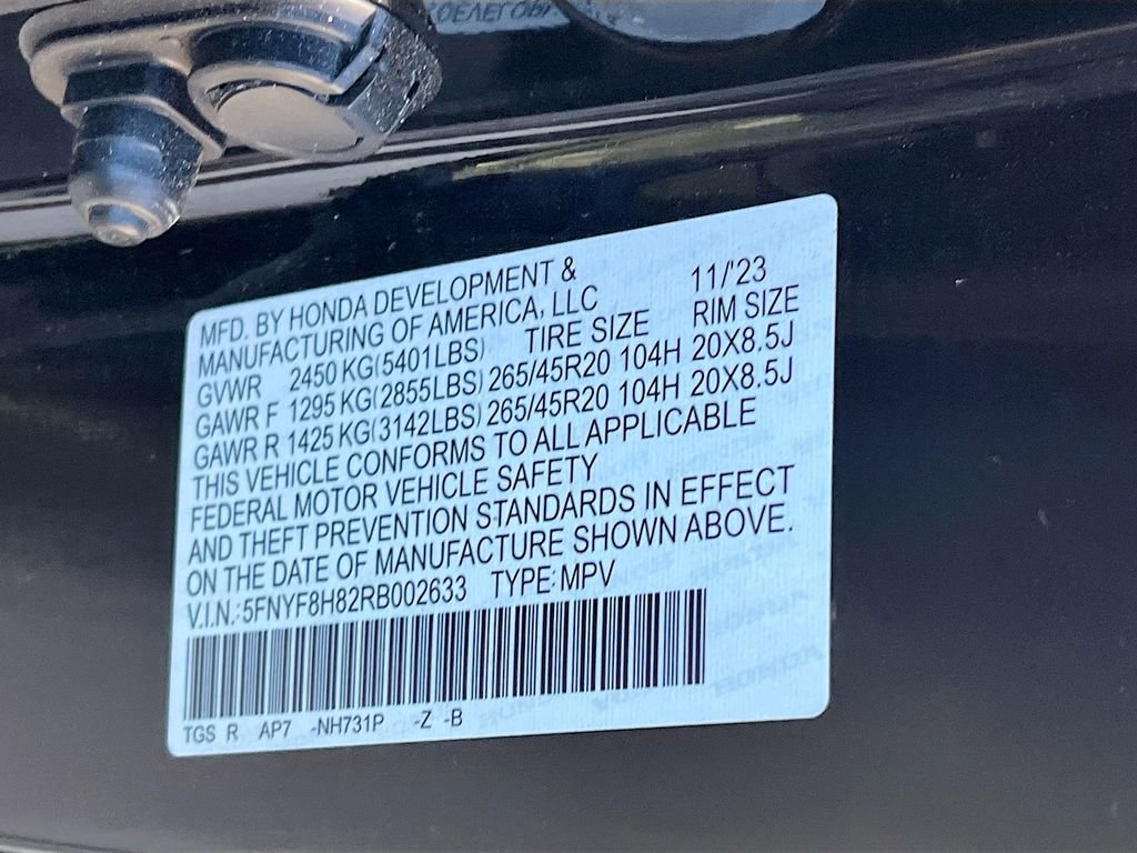 Used 2024 Honda Passport Black Edition image 32
