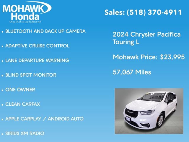 Used 2024 Chrysler Pacifica Touring-L FWD image 7