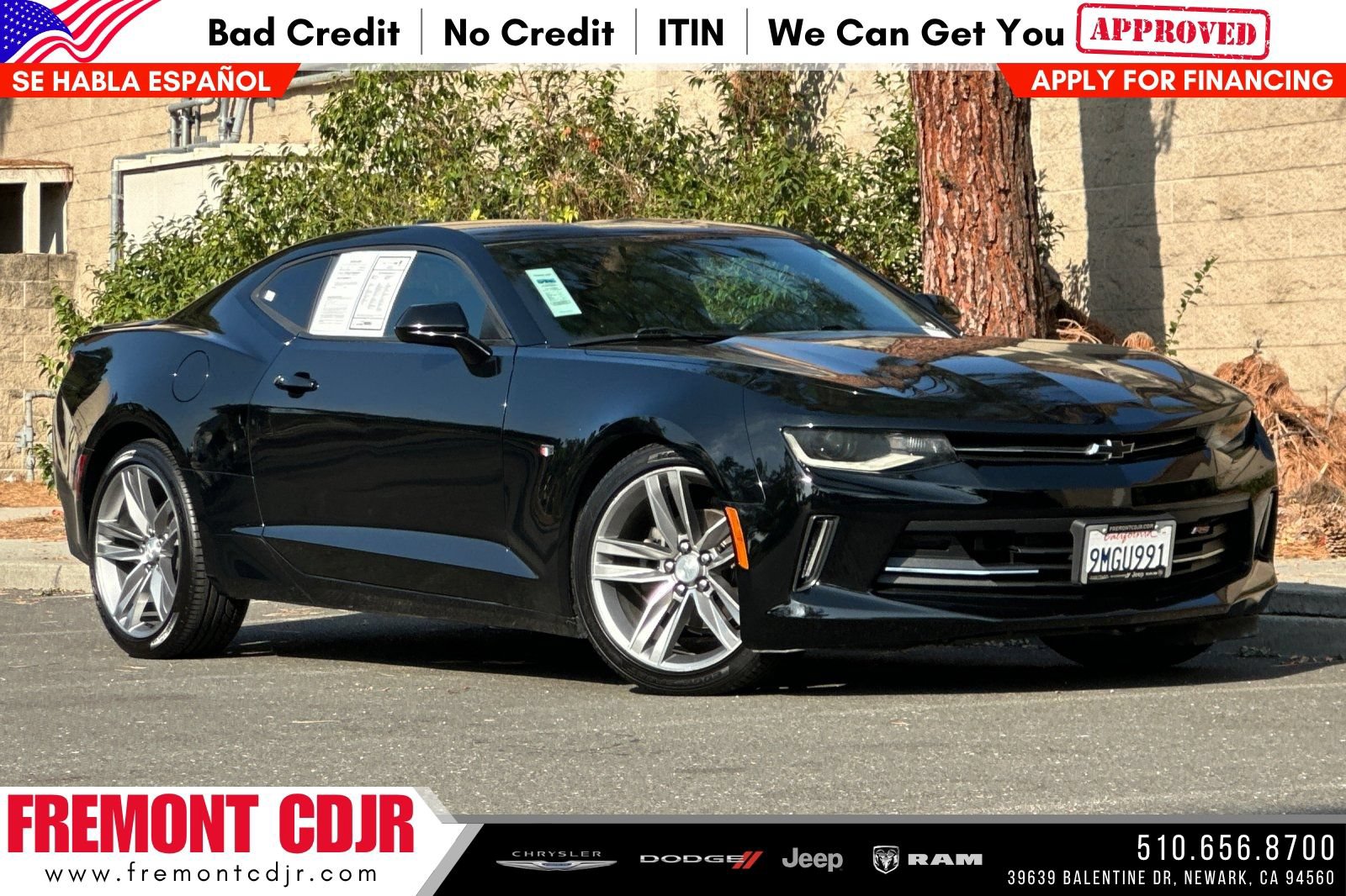 Used 2017 Chevrolet Camaro LT w/ RS Package