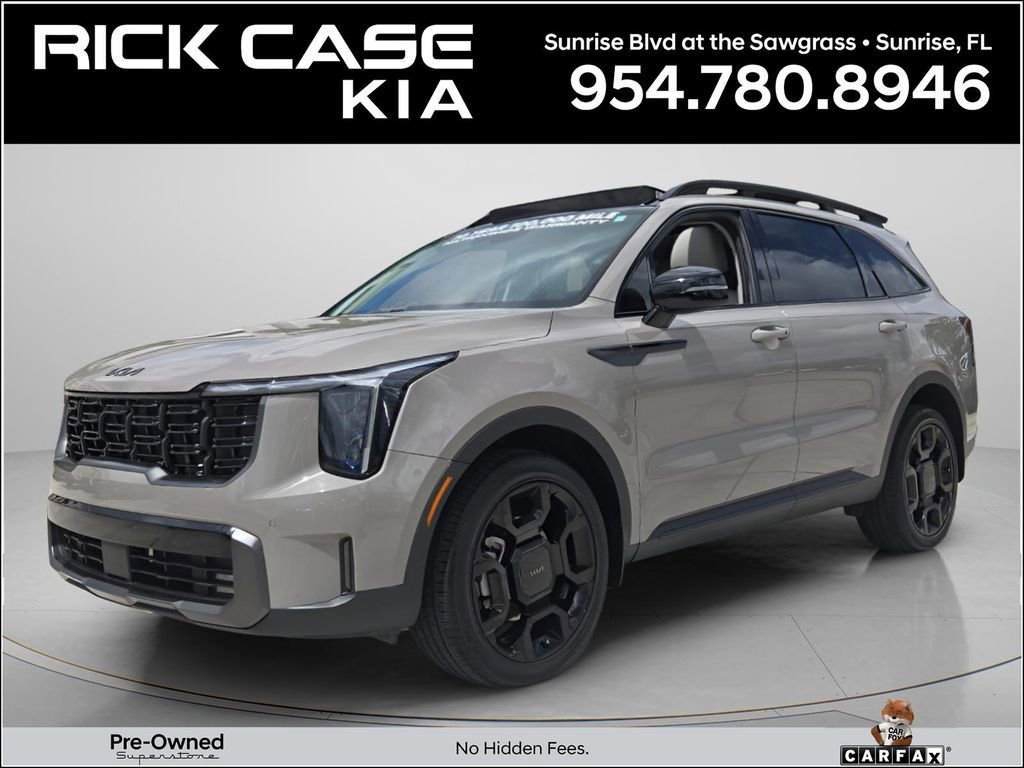 Certified 2025 Kia Sorento X-Line EX