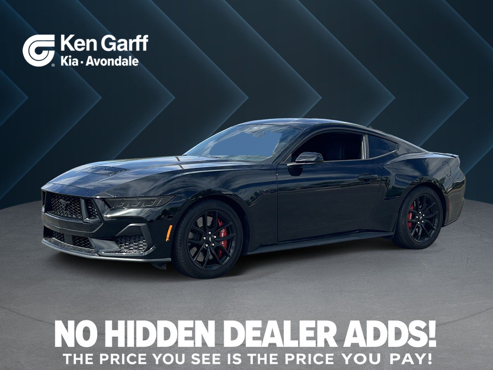 Used 2025 Ford Mustang GT w/ Mustang Nite Pony Package RWD image 1