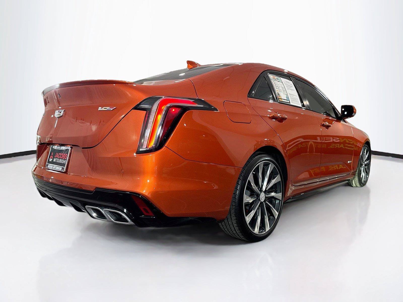 Used 2022 Cadillac CT4 V w/ Navigation Package RWD image 5