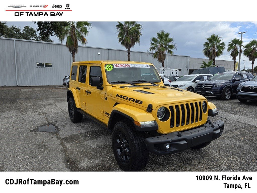 Used 2019 Jeep Wrangler Unlimited Sahara w/ Quick Order Package 24M Moab