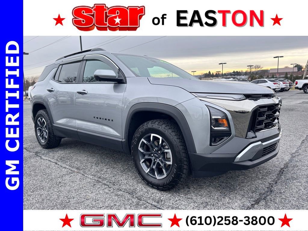 Certified 2025 Chevrolet Equinox ACTIV w/ Safety and Technology Package image 1