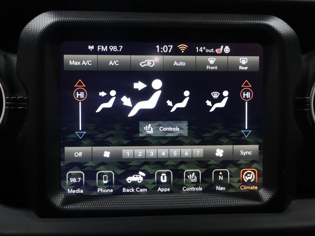 Certified 2021 Jeep Wrangler Unlimited Sahara w/ Cold Weather Group image 38