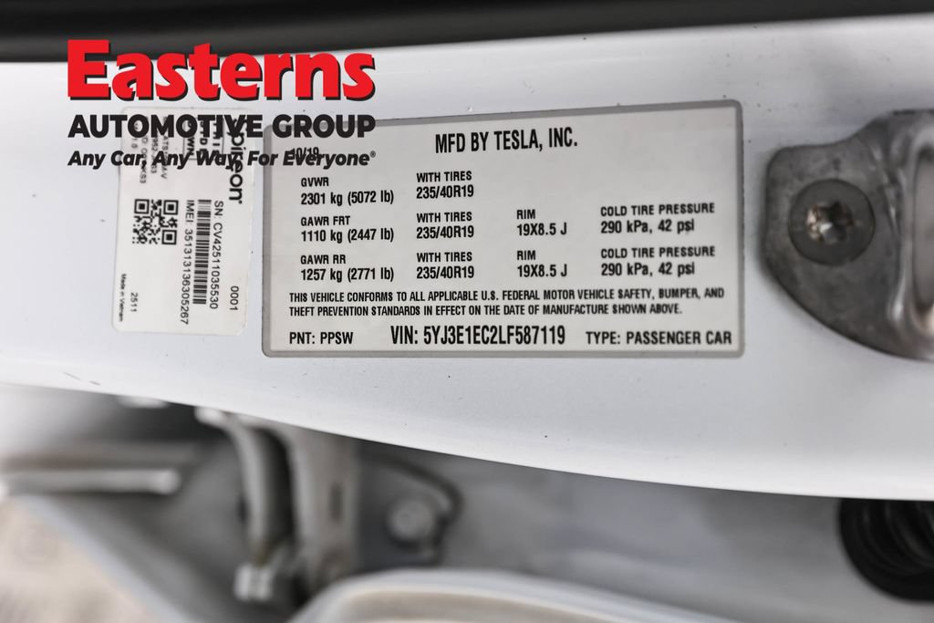 Used 2020 Tesla Model 3 Performance AWD/4WD image 29