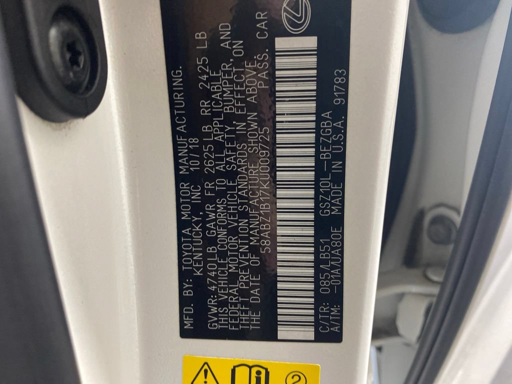 Used 2019 Lexus ES 350 w/ Accessory Package 2 FWD image 38