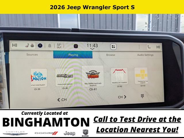 New 2026 Jeep Wrangler Unlimited Sport AWD/4WD image 16