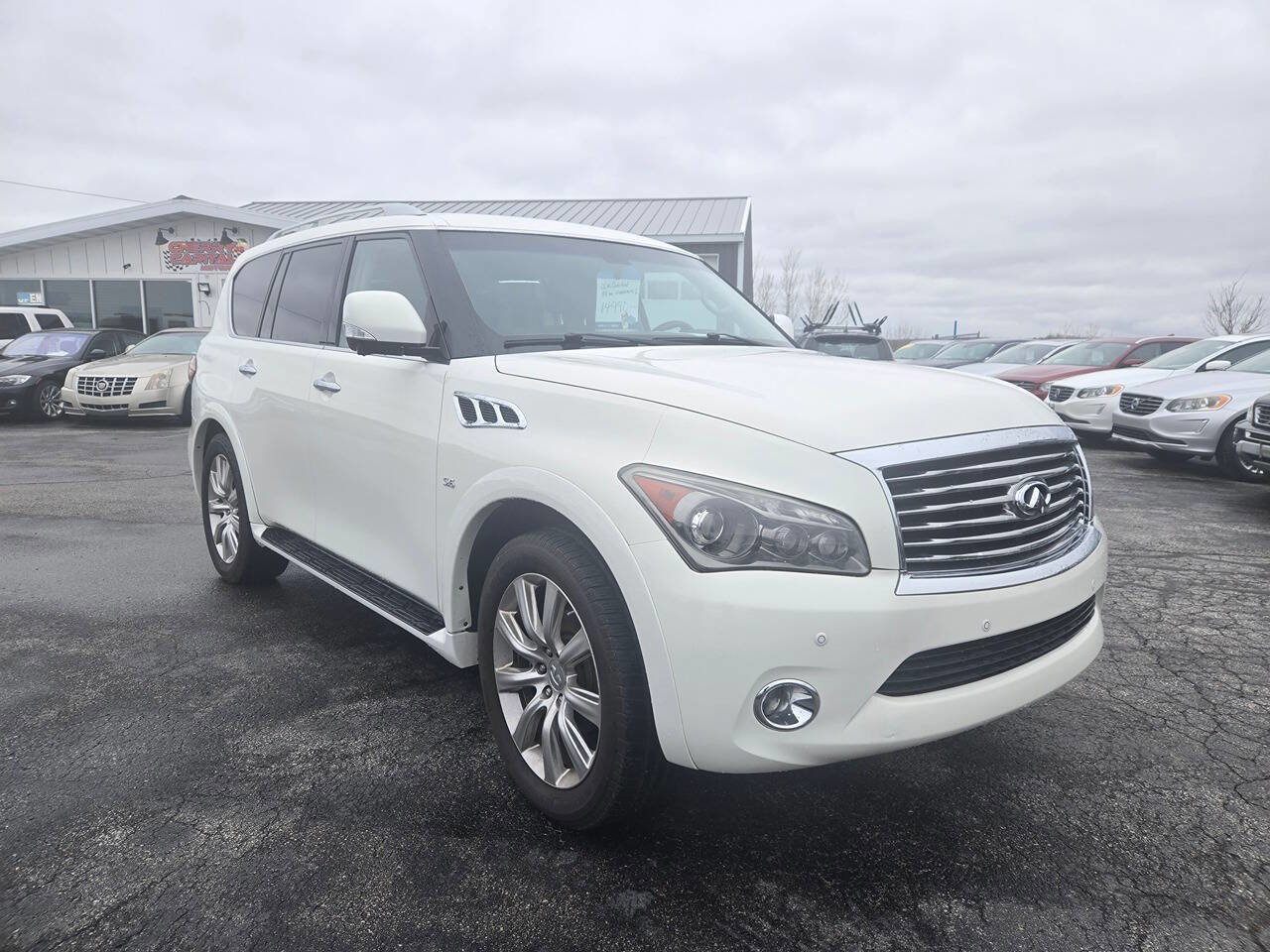 Used 2014 INFINITI QX80 4WD w/ Theater Package image 11