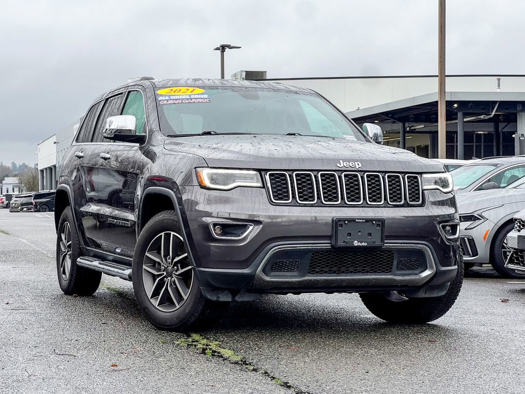 Used 2021 Jeep Grand Cherokee Limited w/ Premium Lighting Group