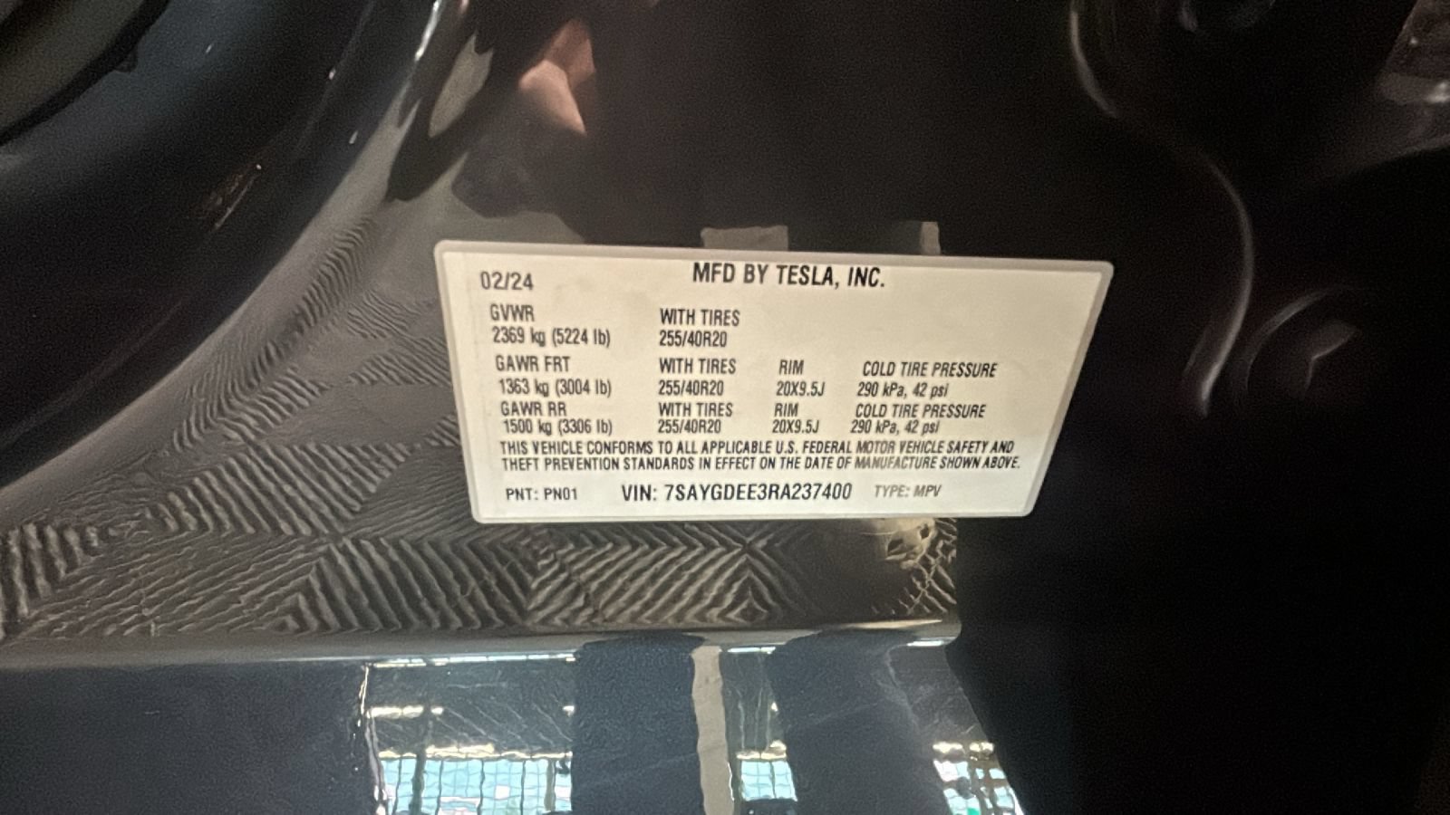 Used 2024 Tesla Model Y Long Range AWD/4WD image 10