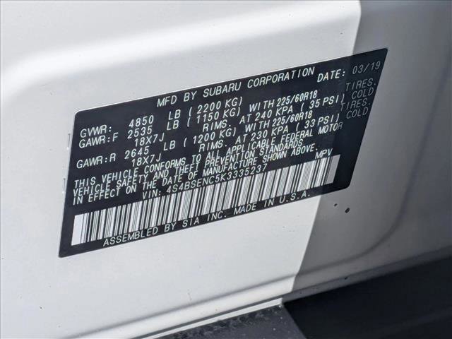 Used 2019 Subaru Outback 3.6R Limited image 26