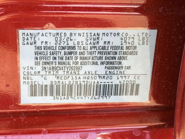 New 2026 Nissan Sentra SV w/ Floor Mat Package FWD image 23