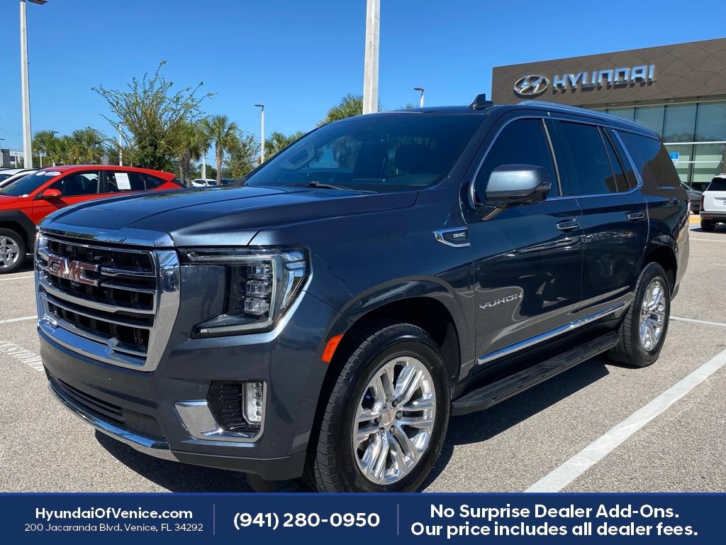 Used 2021 GMC Yukon SLT w/ SLT Luxury Plus Package AWD/4WD image 10