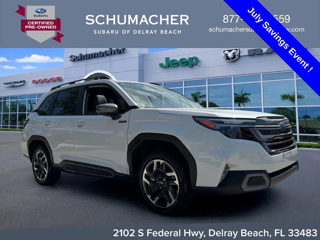Certified 2025 Subaru Forester Limited AWD/4WD image 1