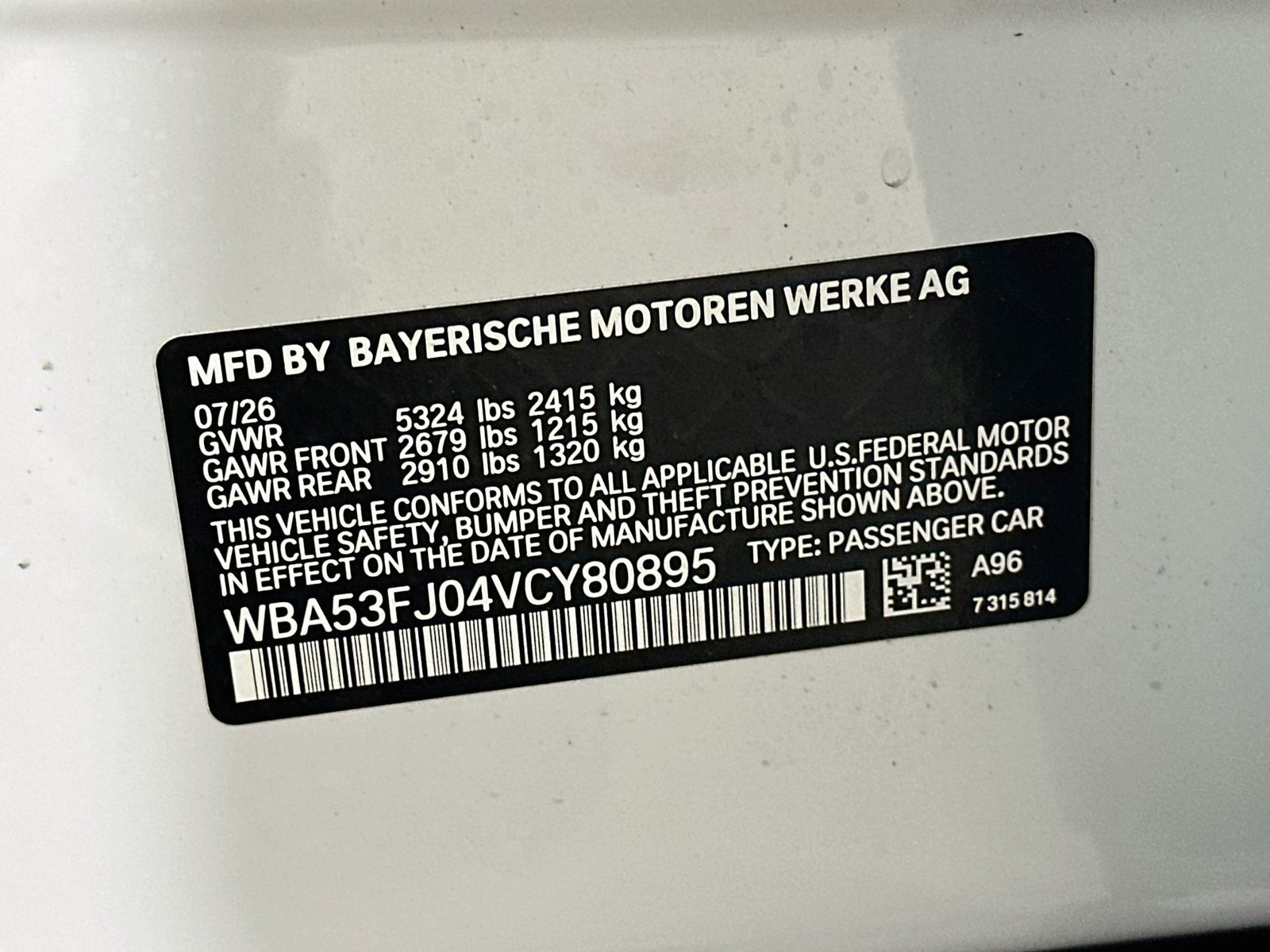 New 2027 BMW 530i xDrive w/ M Sport Package AWD/4WD image 47