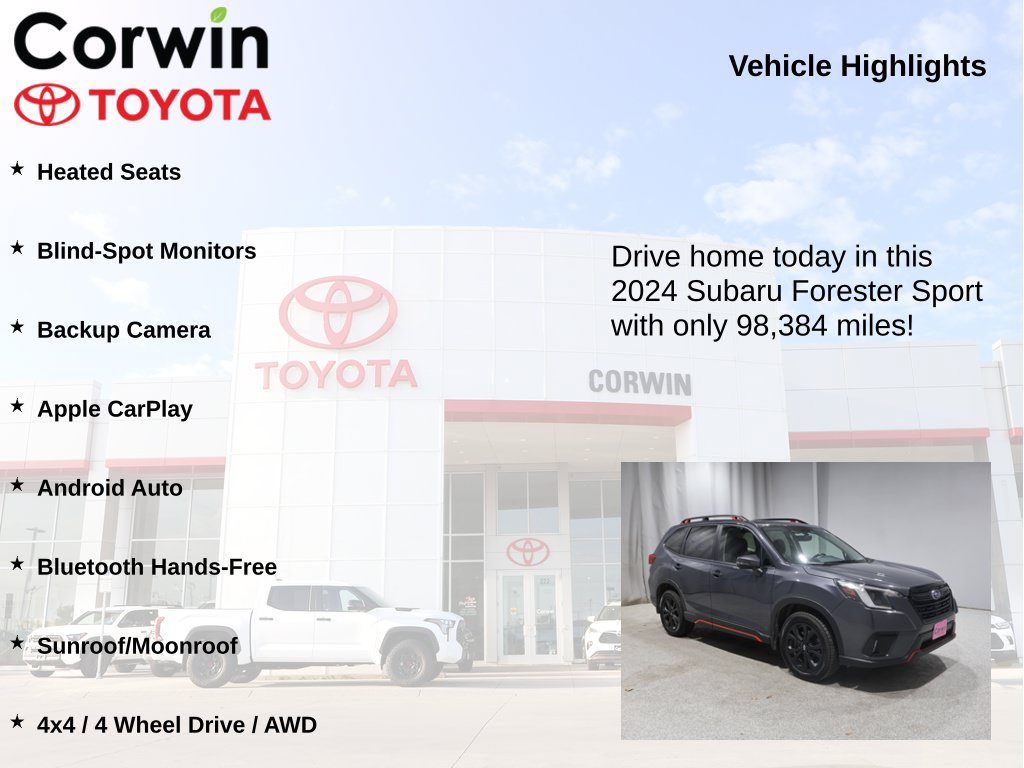 Used 2024 Subaru Forester Sport AWD/4WD image 6