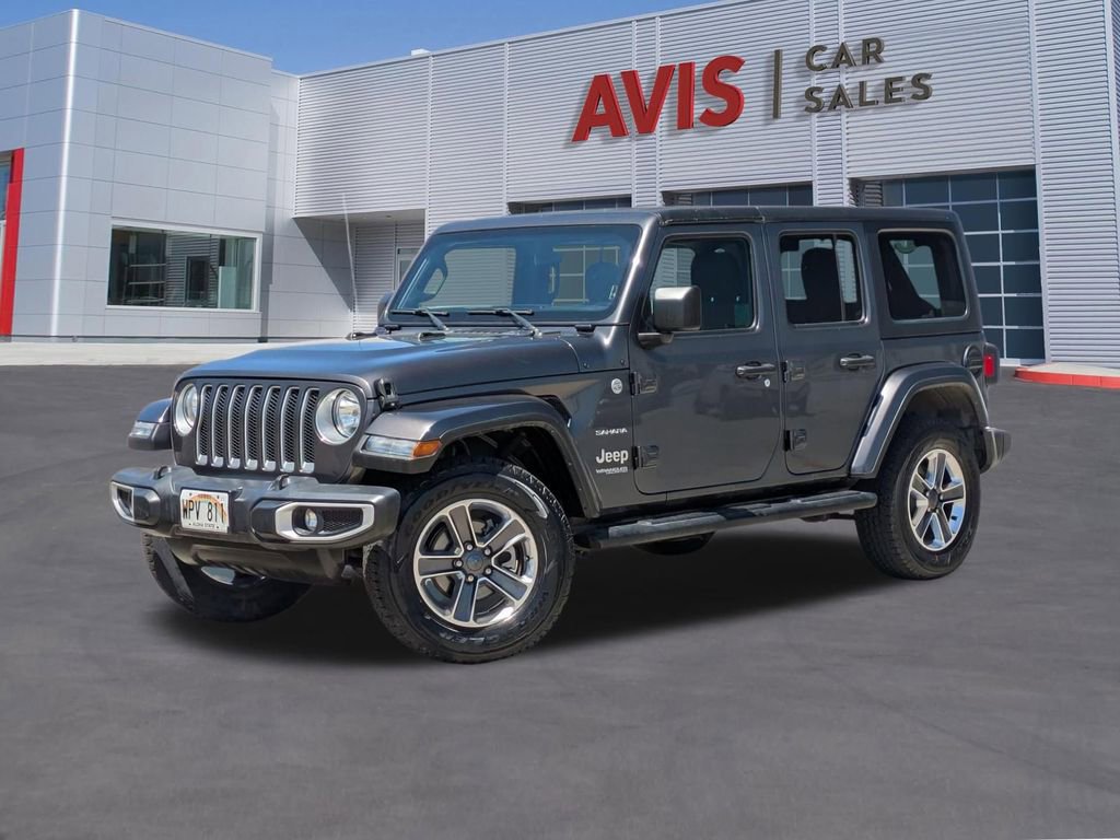 Used 2022 Jeep Wrangler Unlimited Sahara w/ Cold Weather Group AWD/4WD image 1