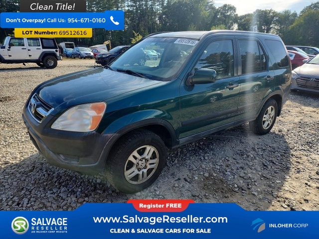 Used 2002 Honda CR-V EX