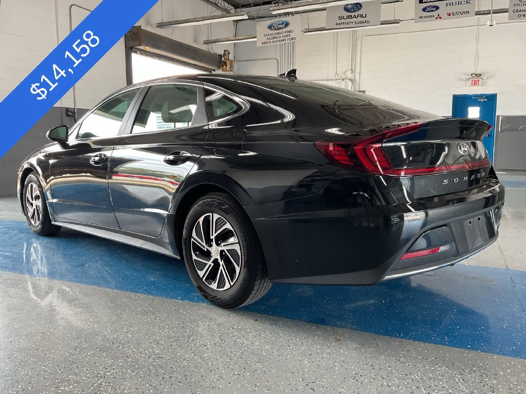 Used 2021 Hyundai Sonata Blue FWD image 4