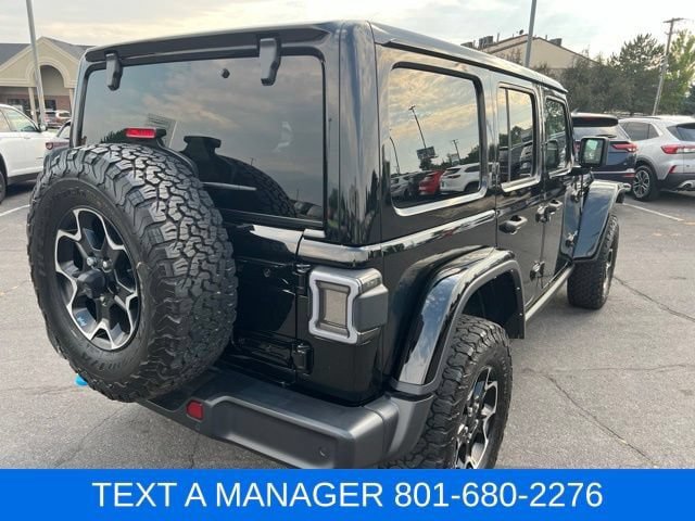 Used 2021 Jeep Wrangler Unlimited Rubicon 4xe w/ Cold Weather Group AWD/4WD image 7