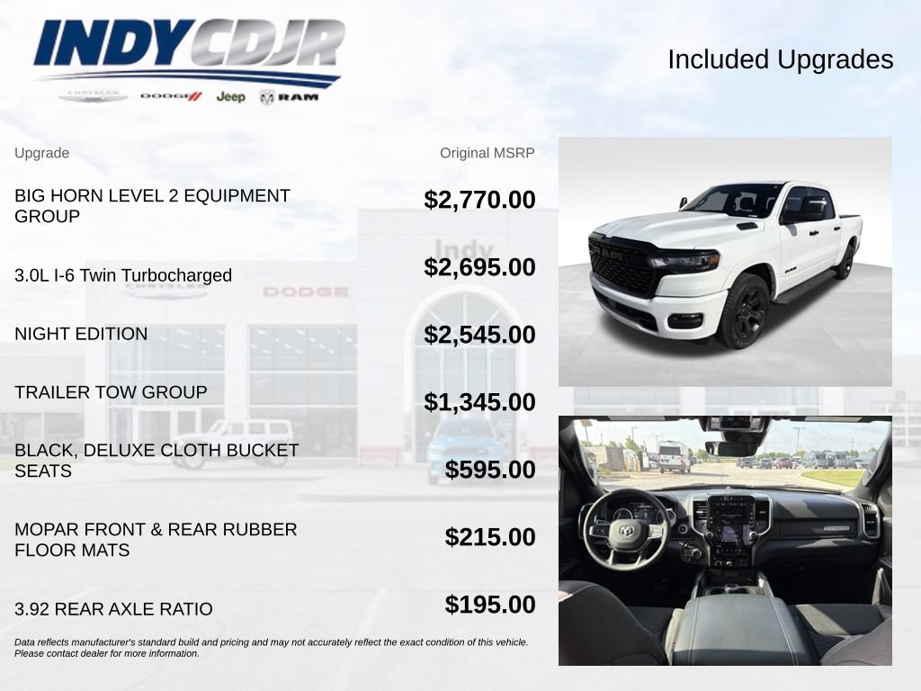 Used 2025 RAM 1500 Big Horn AWD/4WD image 4