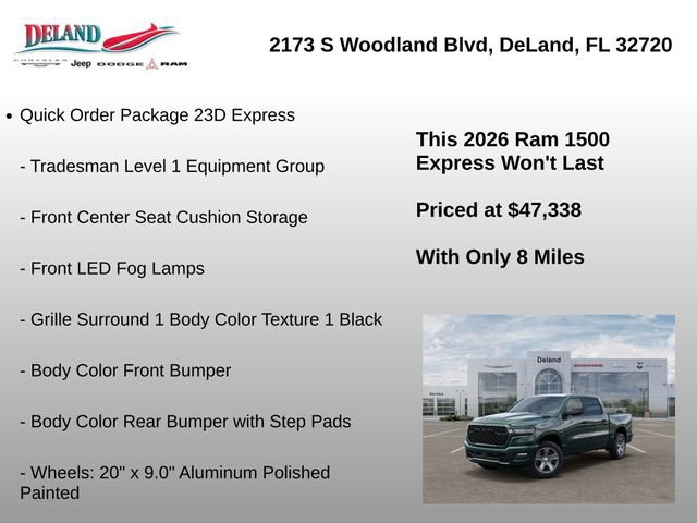 New 2026 RAM 1500 Express AWD/4WD image 6