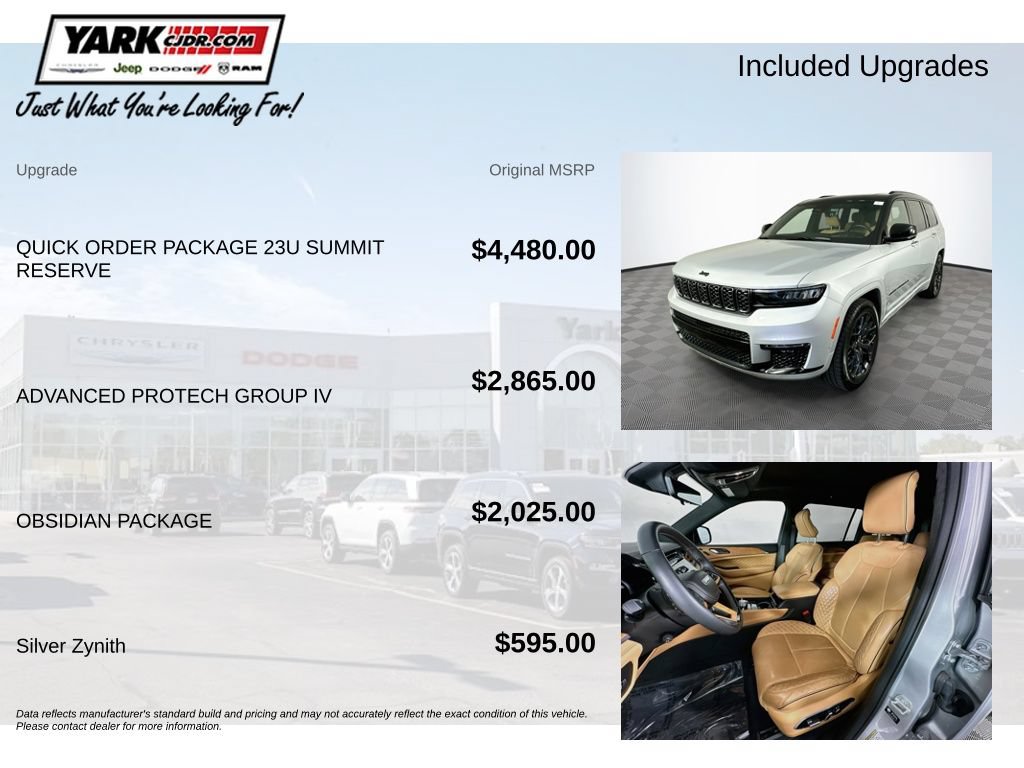 Certified 2025 Jeep Grand Cherokee L Summit AWD/4WD image 5