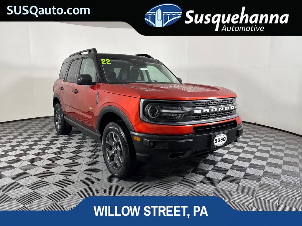 Certified 2022 Ford Bronco Sport Badlands