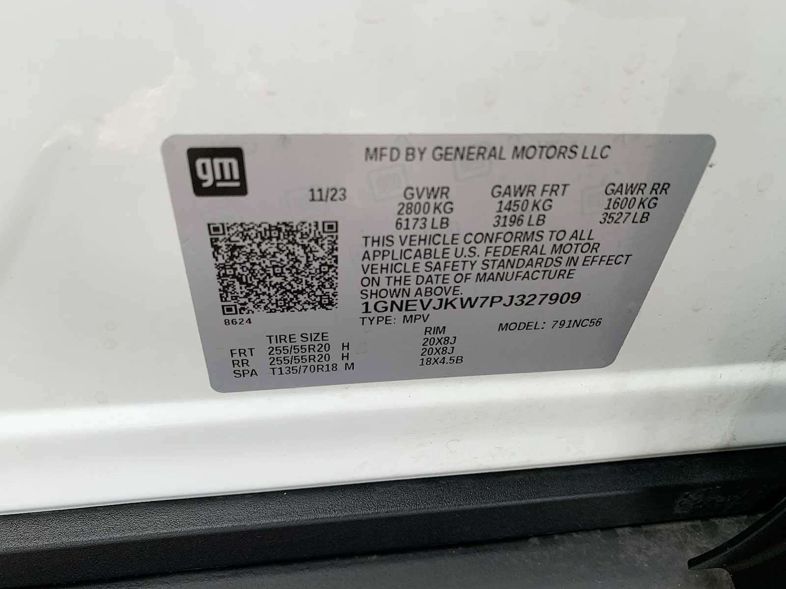 Certified 2023 Chevrolet Traverse RS w/ LPO, Floor Liner Package AWD/4WD image 34