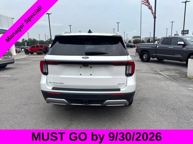 Used 2025 Ford Explorer Platinum w/ LUX Leather Package AWD/4WD image 4