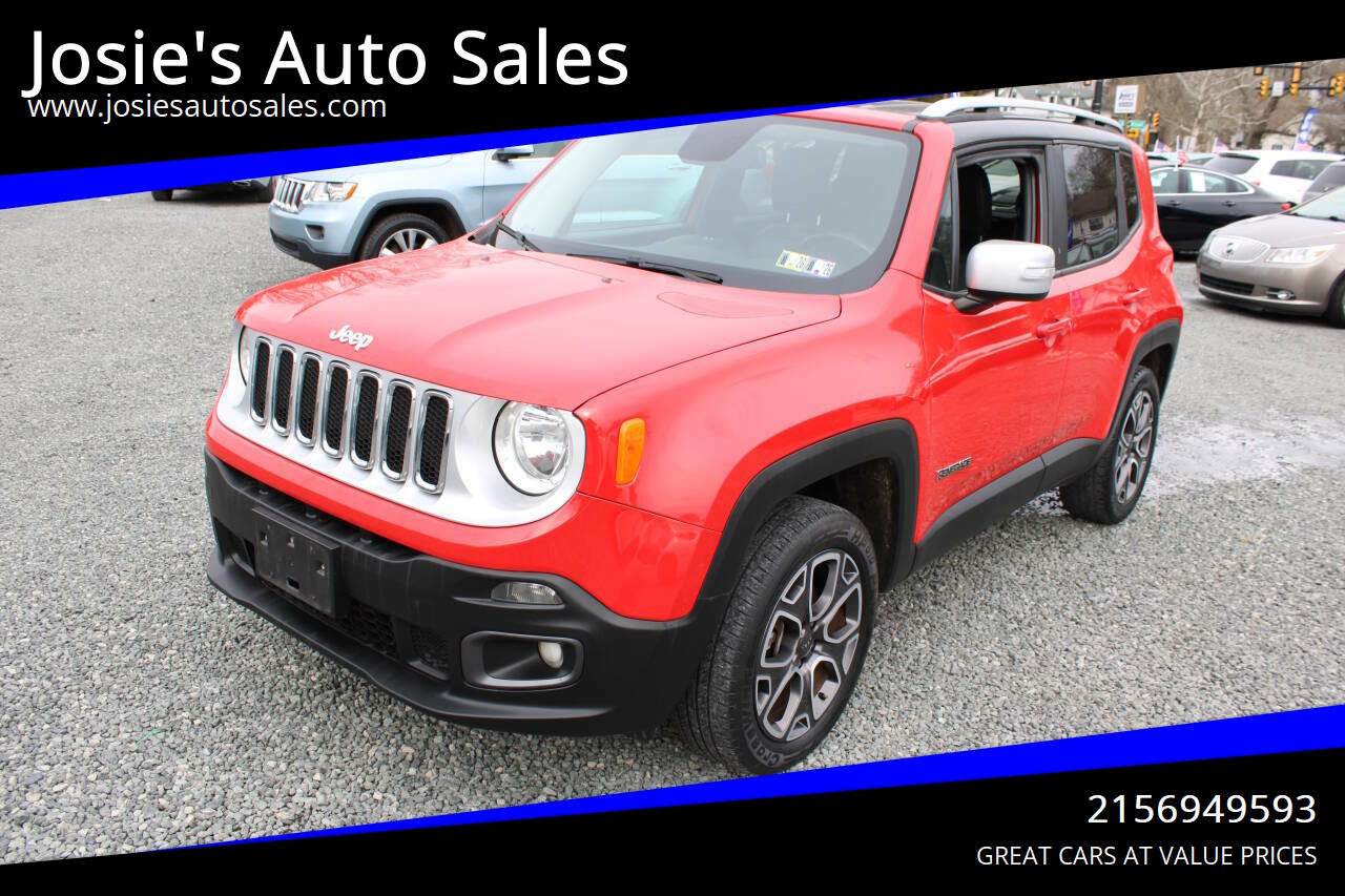 Used 2017 Jeep Renegade Limited image 1