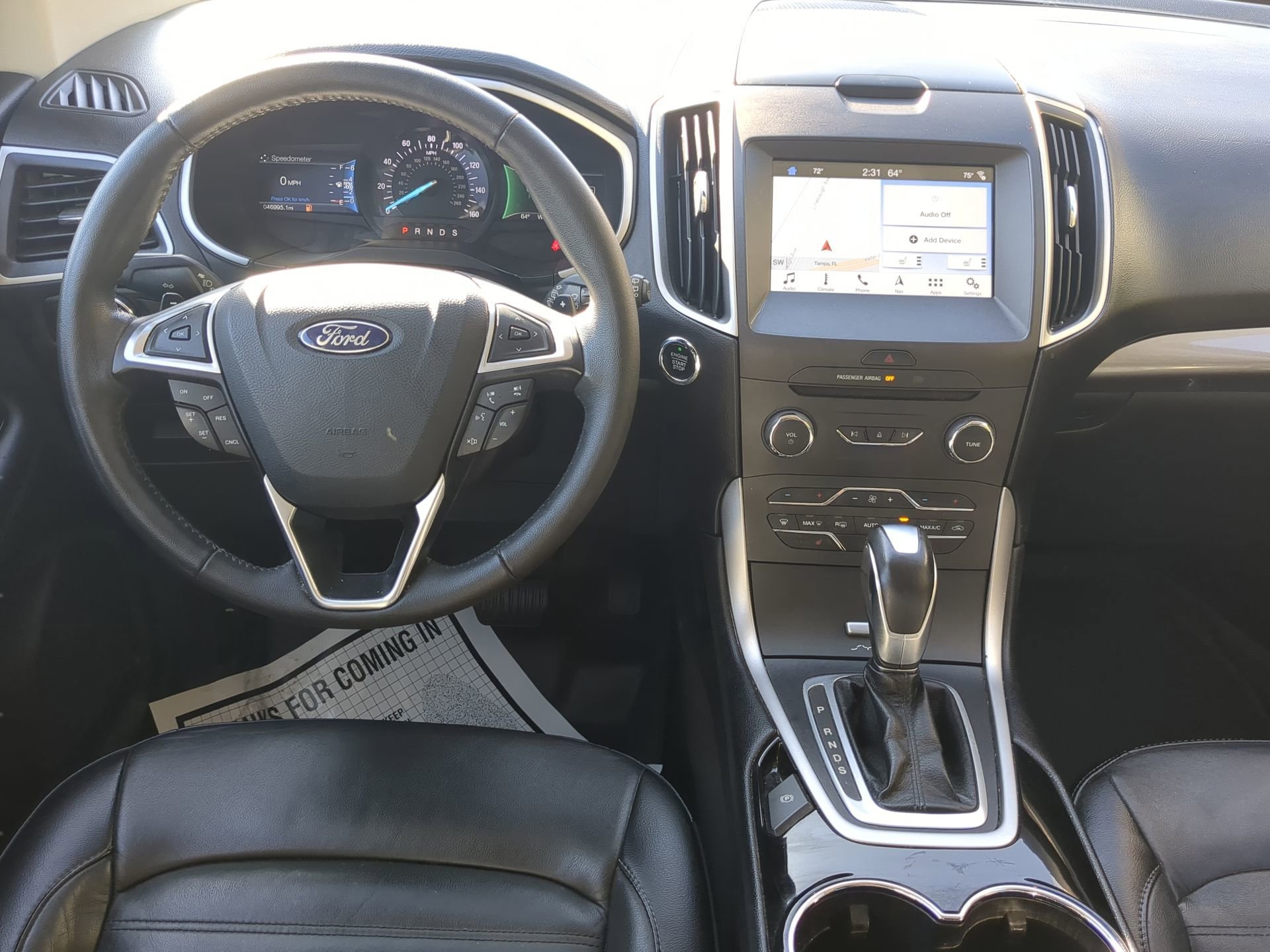 Certified 2017 Ford Edge SEL w/ Equipment Group 201A image 38