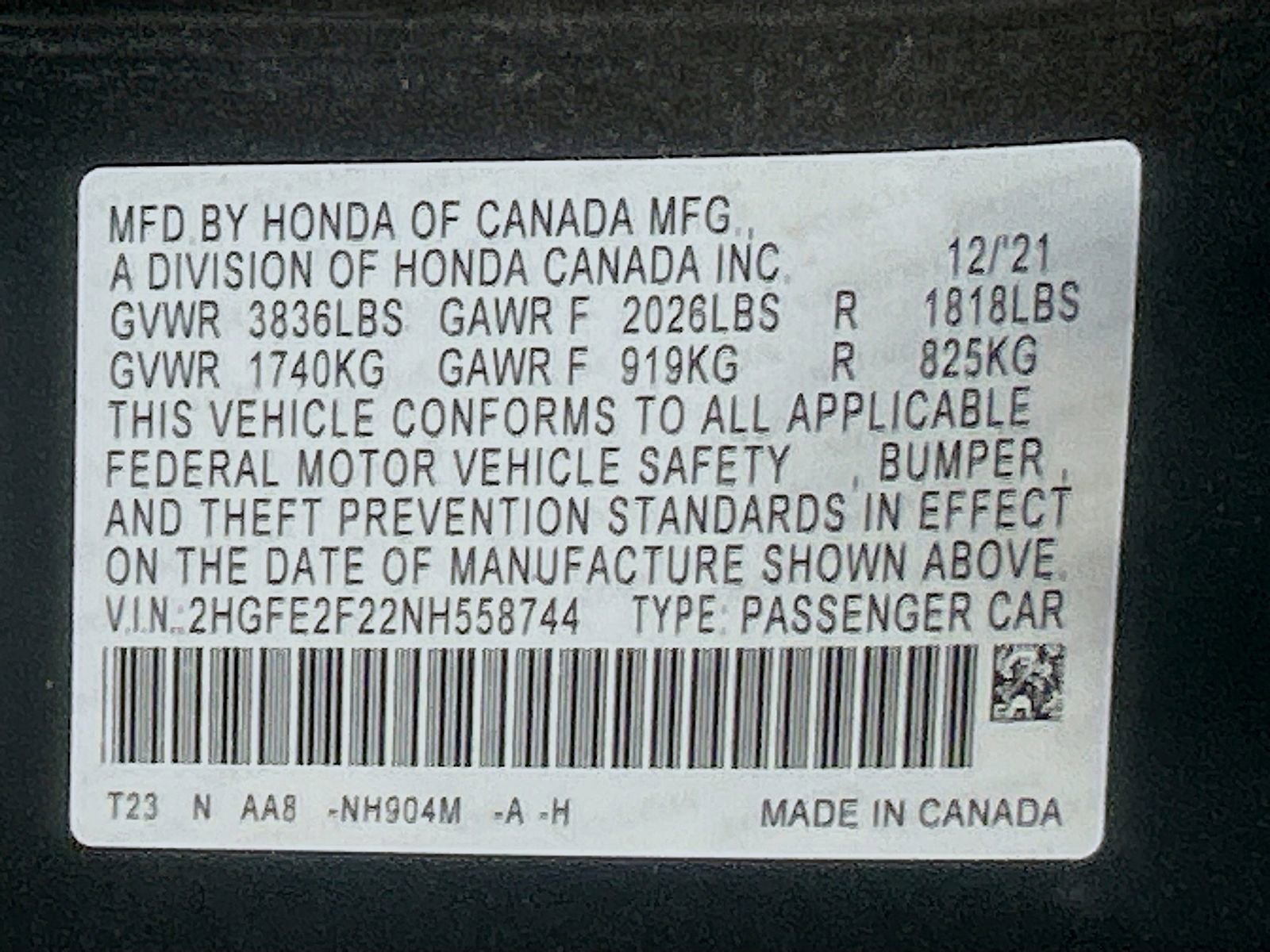 Used 2022 Honda Civic LX image 29