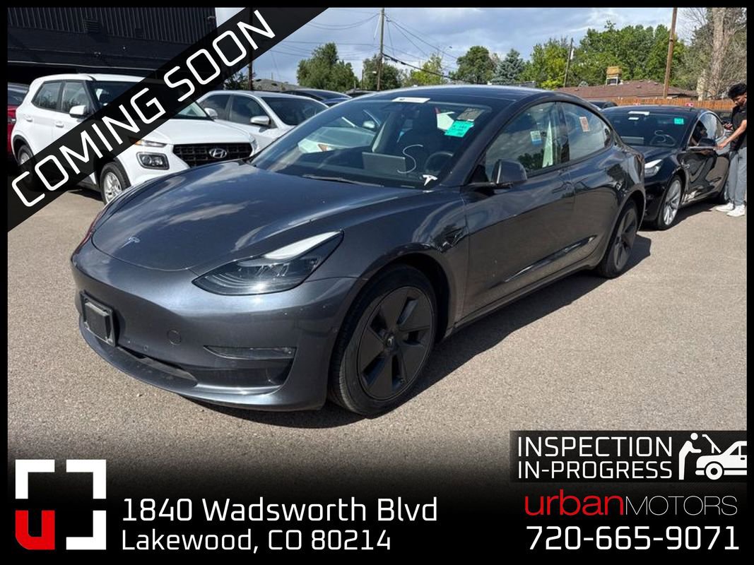 Used 2022 Tesla Model 3 Long Range AWD/4WD image 1