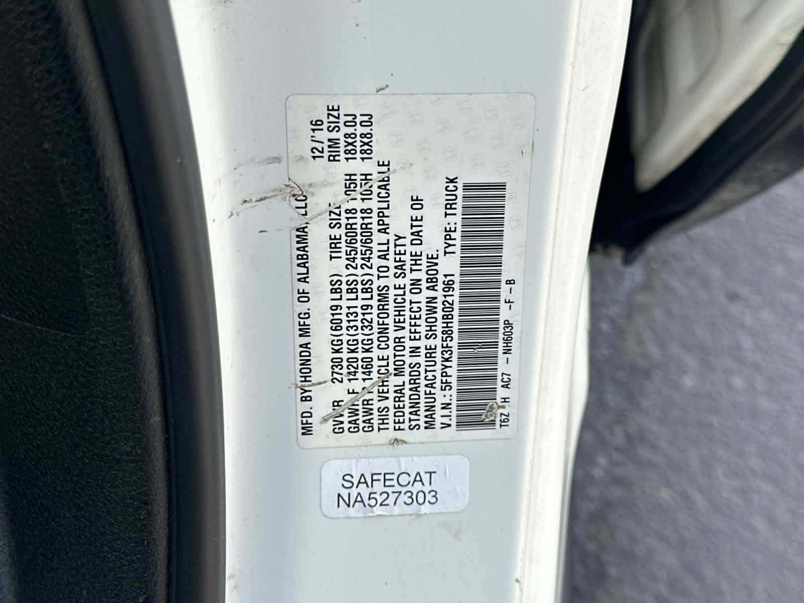 Used 2017 Honda Ridgeline RTL image 30