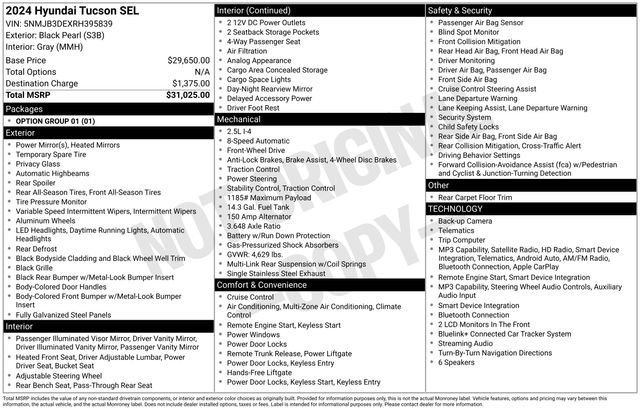 Used 2024 Hyundai Tucson SEL FWD image 5