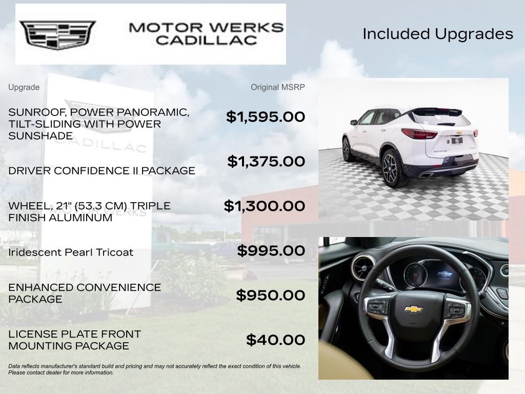 Used 2024 Chevrolet Blazer Premier w/ Driver Confidence II Package image 9