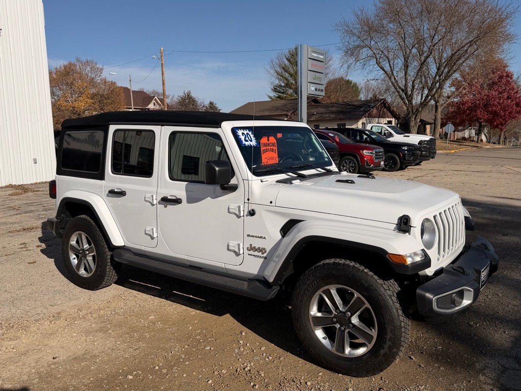 Used 2020 Jeep Wrangler Unlimited Sahara