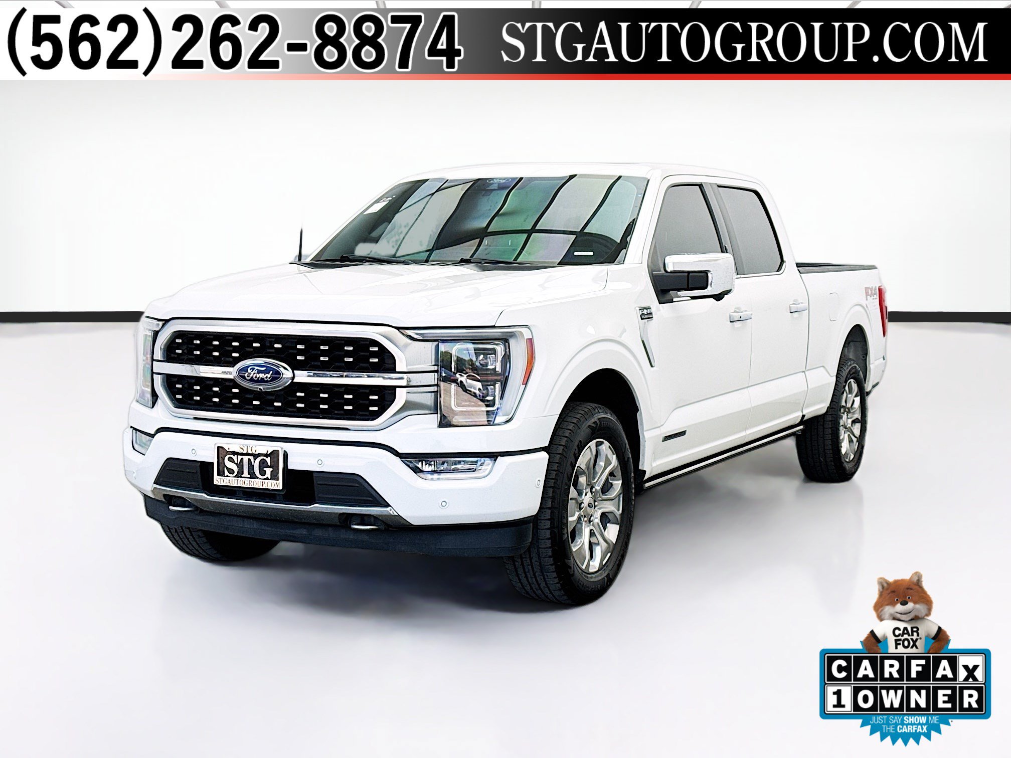 Used 2021 Ford F150 Platinum w/ Equipment Group 701A High AWD/4WD image 1