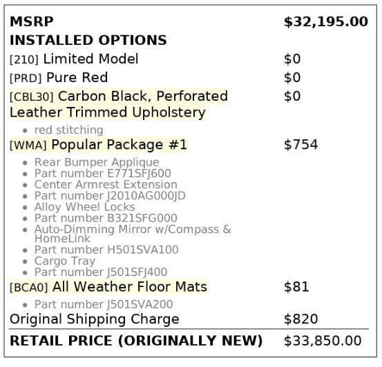 Used 2017 Subaru WRX Limited w/ Popular Package #1 image 4