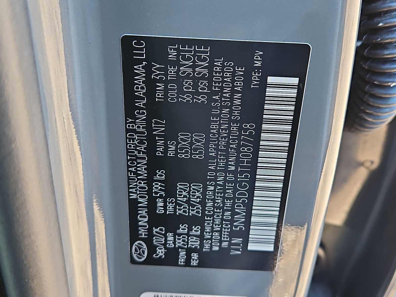 New 2026 Hyundai Santa Fe Calligraphy image 36